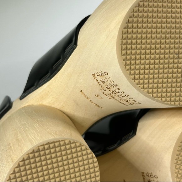 New Maison Margiela Leather Tabi Platform Sandals - Picture 6 of 9
